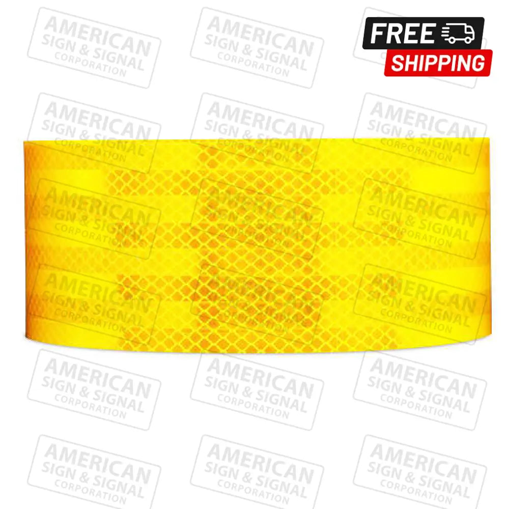 3M Diamond Grade Conspicuity Marking Tape 983 2 X 50 Yd / Fluorescent Yellow