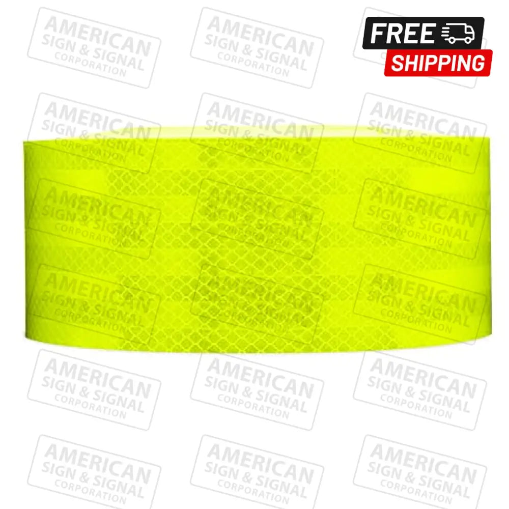 3M Diamond Grade Conspicuity Marking Tape 983 2 X 50 Yd / Fluorescent Yellow/Green