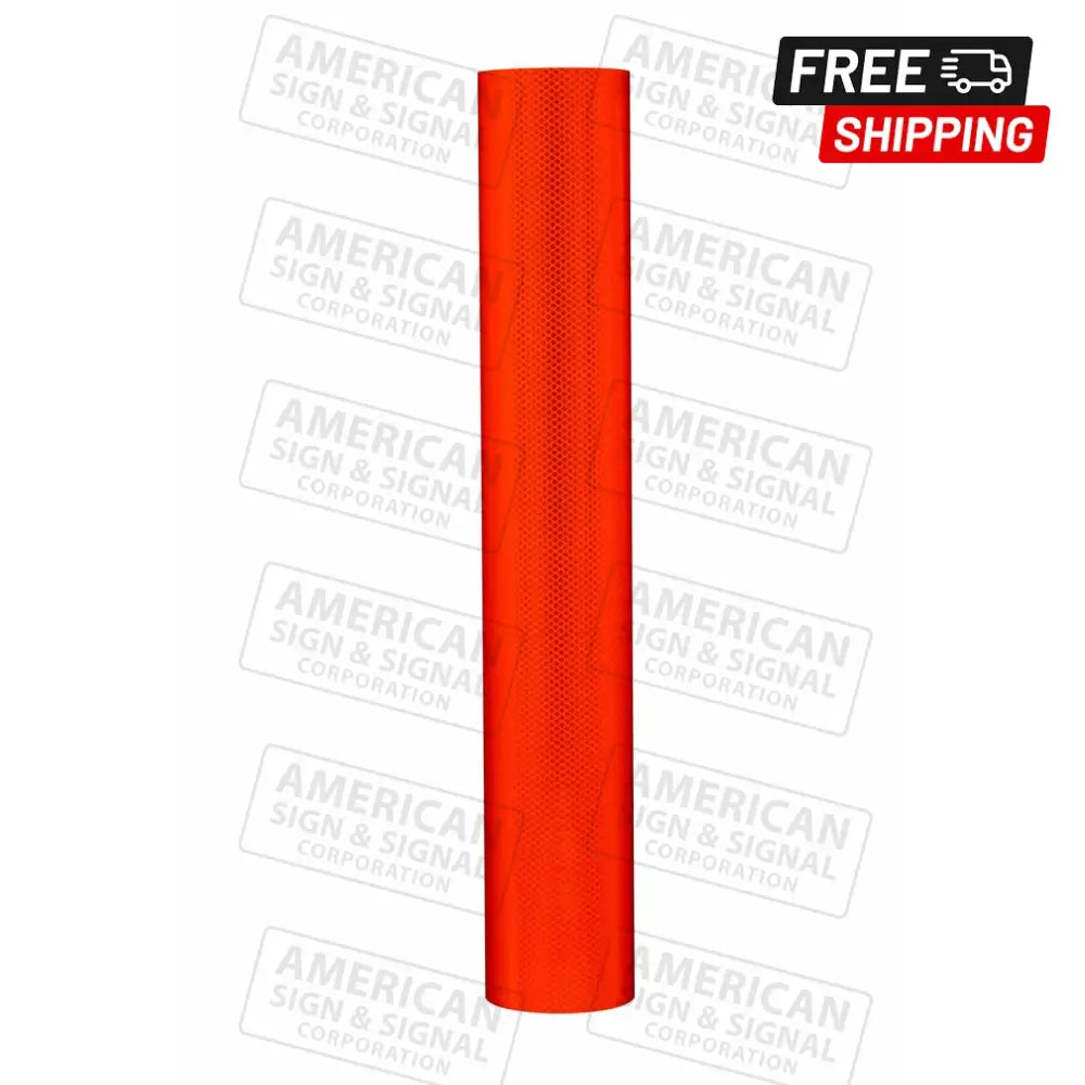 3M™ Diamond Grade Fluorescent Reflective Sheeting Series 4080 24’ X 50 Yd / Fl Orange 4084