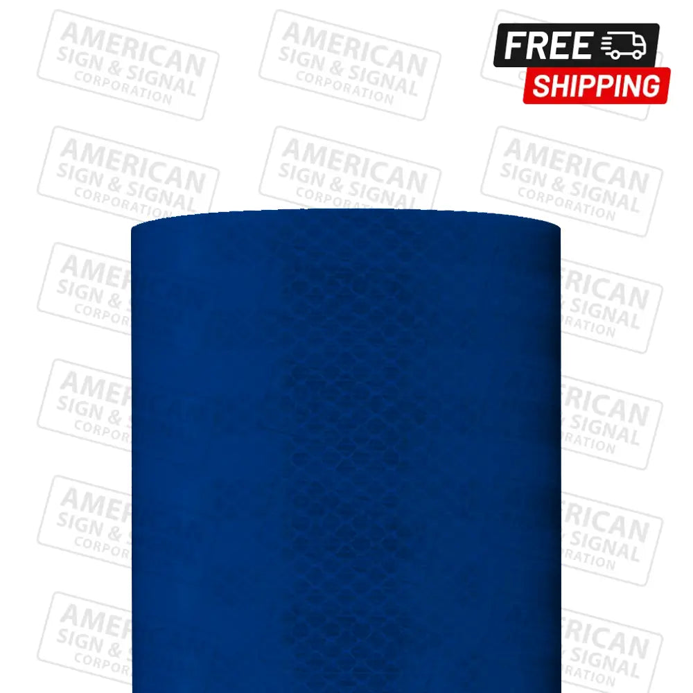 3M™ High Intensity Prismatic Reflective Sheeting Series 3930 24’ X 50 Yd / Blue 3935