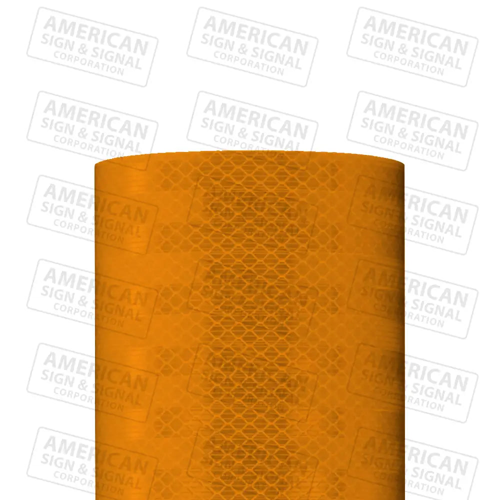 3M™ High Intensity Prismatic Reflective Sheeting Series 3930 24’ X 50 Yd / Orange 3934