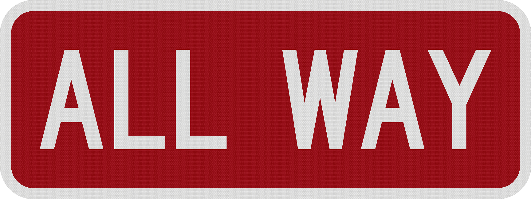 R1-3p All Way Sign