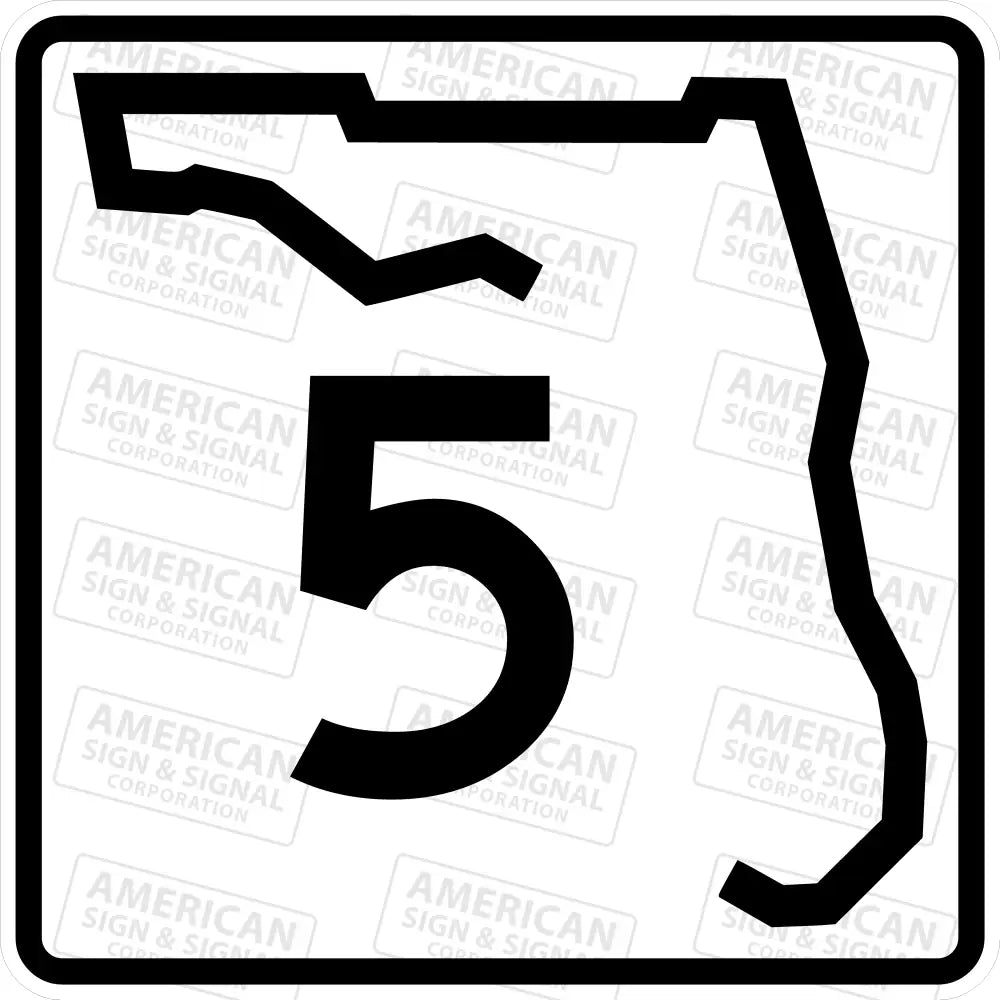 Florida State Route Sign