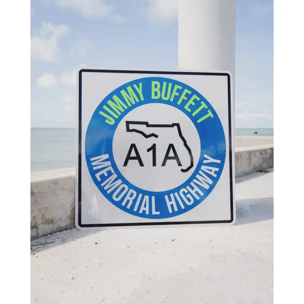 Florida A1A Jimmy Buffett Memorial Highway Sign