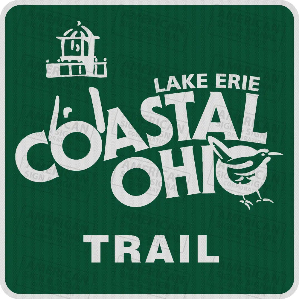 Lake Erie Coastal Ohio Trail Sign