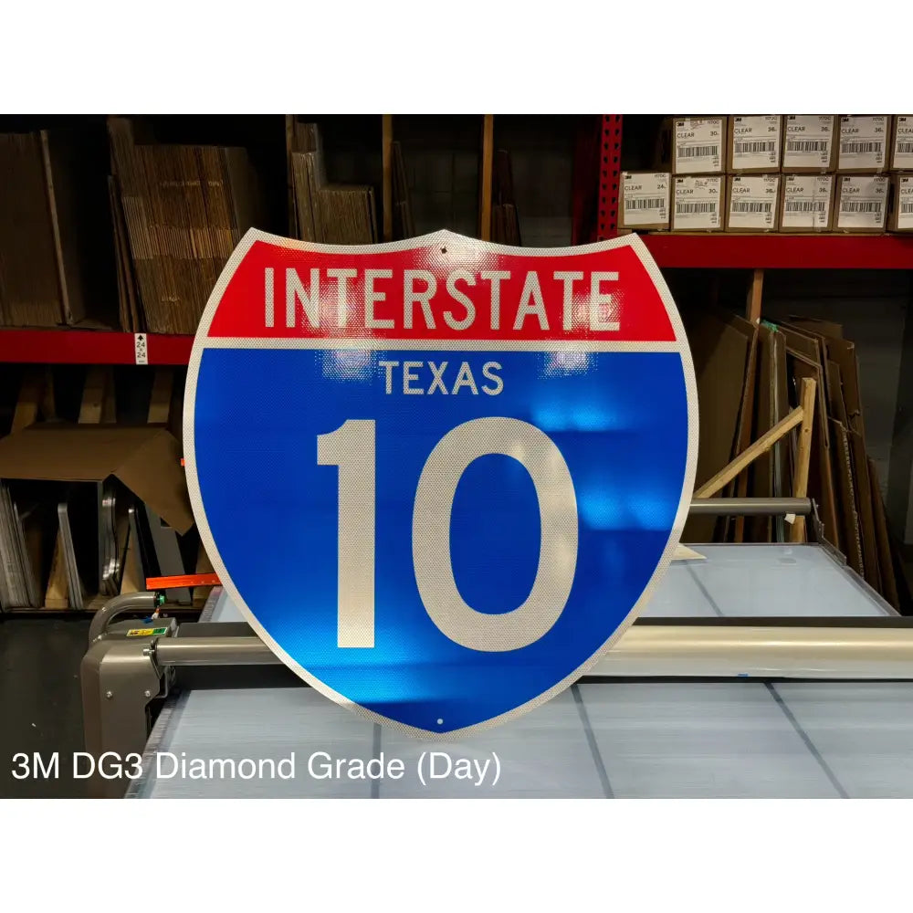 M1-1 Interstate Shield Sign (2 Digit)