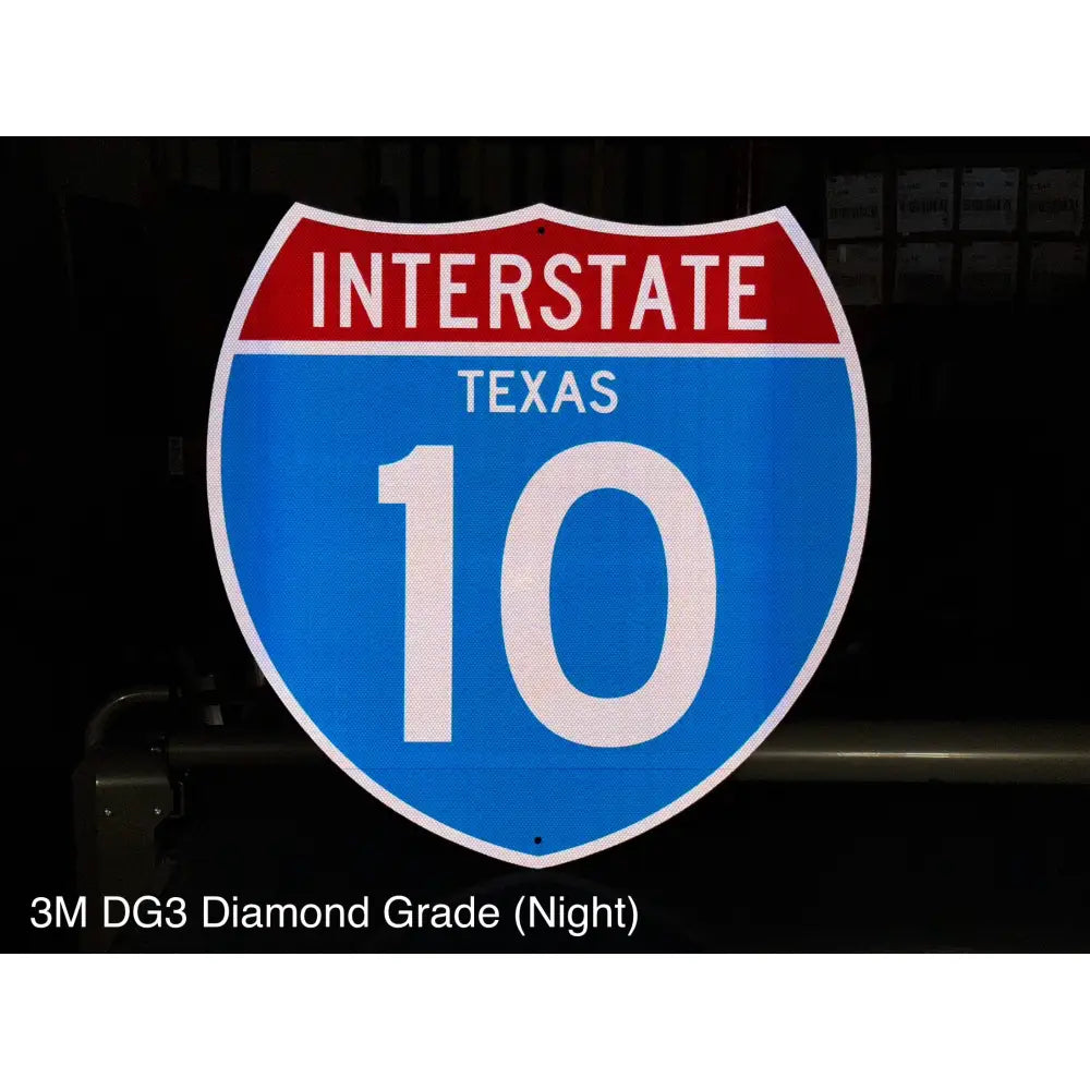 M1-1 Interstate Shield Sign (2 Digit)