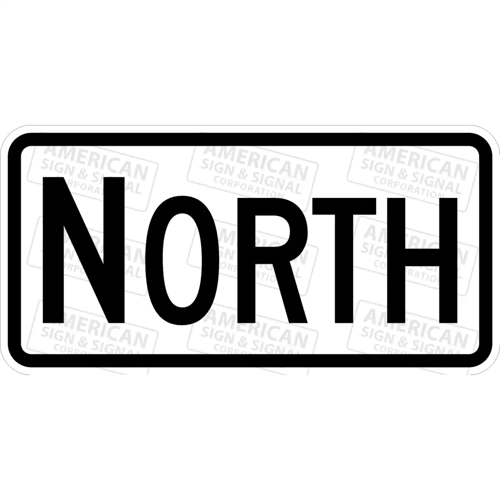 M3-1 North Route Sign