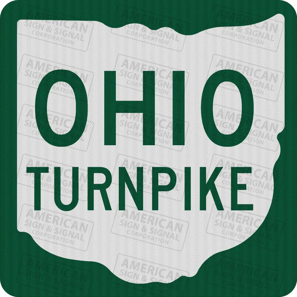 Ohio Turnpike Sign