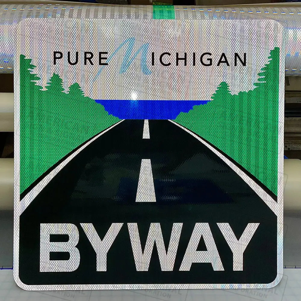 Pure Michigan Byway Sign