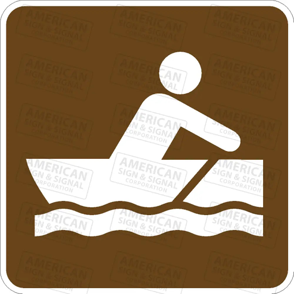 Rs - 057 Rowboating Sign