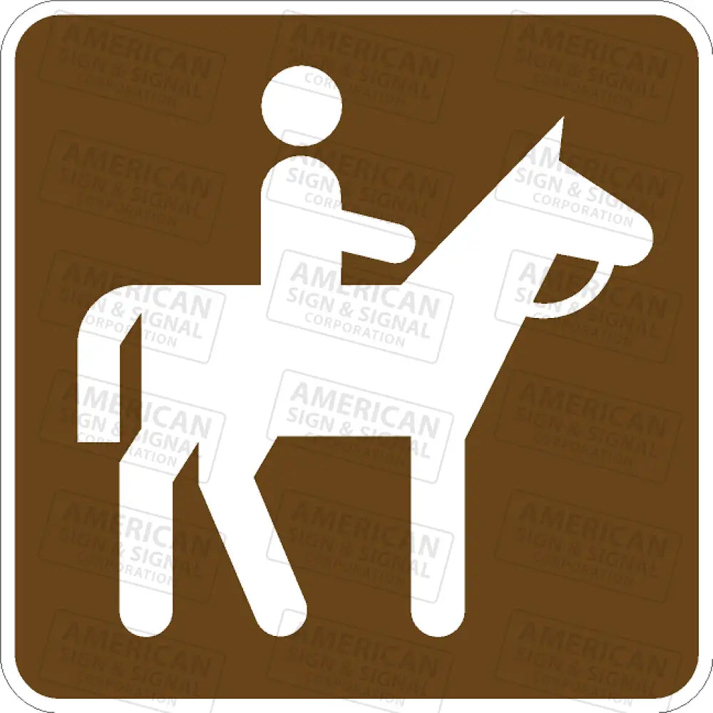 Rs - 064 Horse Trail Sign