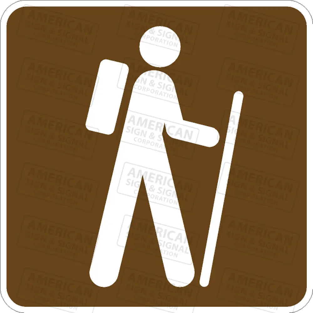 Rs - 068 Hiking Trail Sign