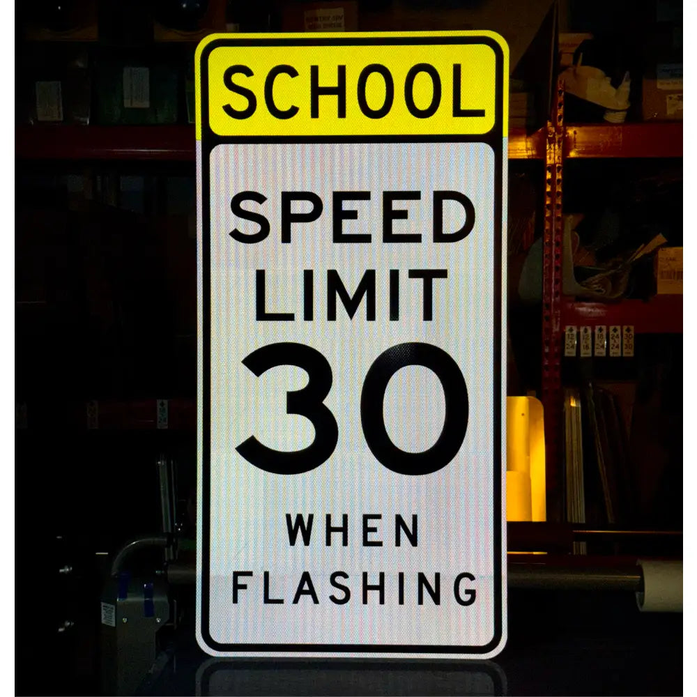 S5-1 School Speed Limit When Flashing Sign