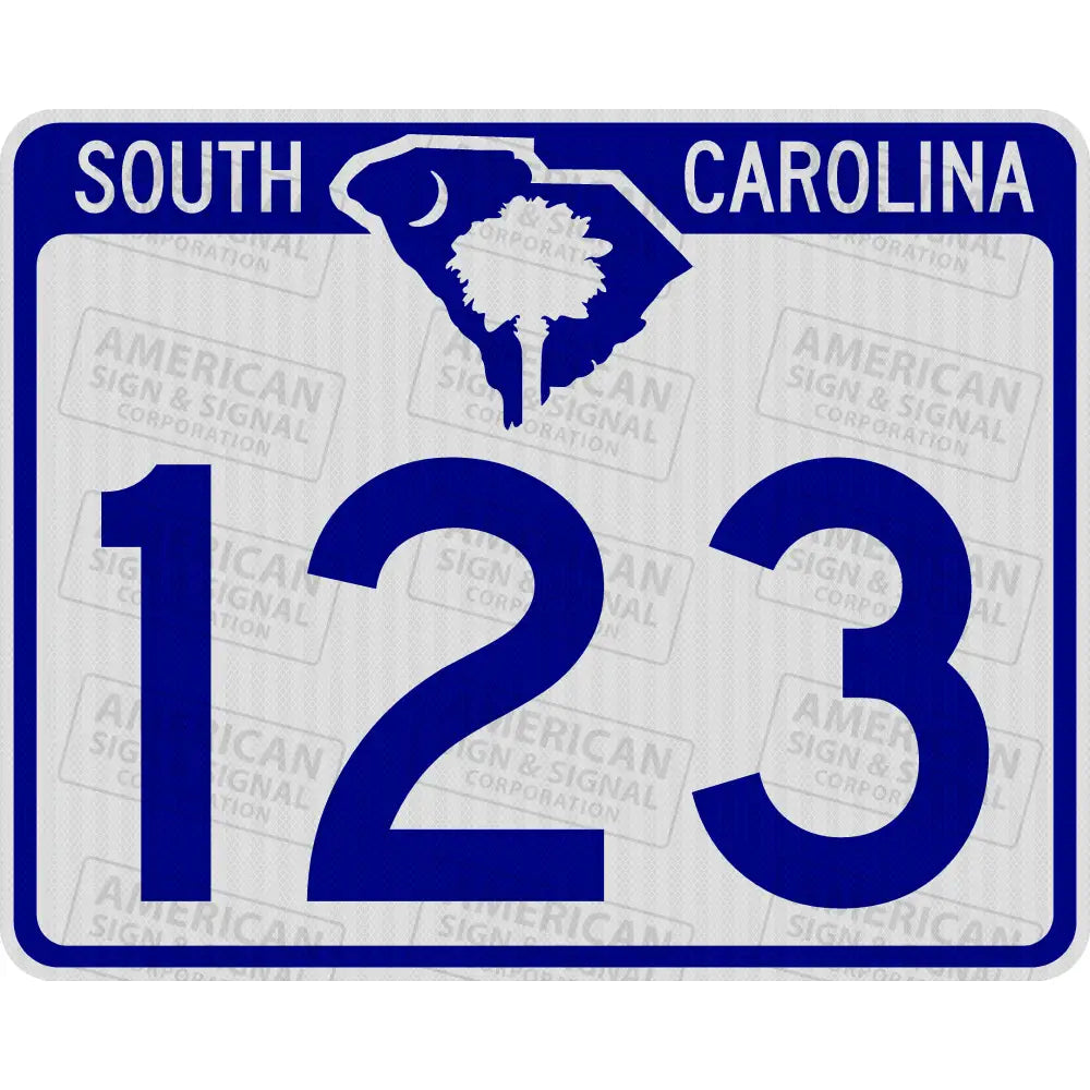 South Carolina State Route Sign