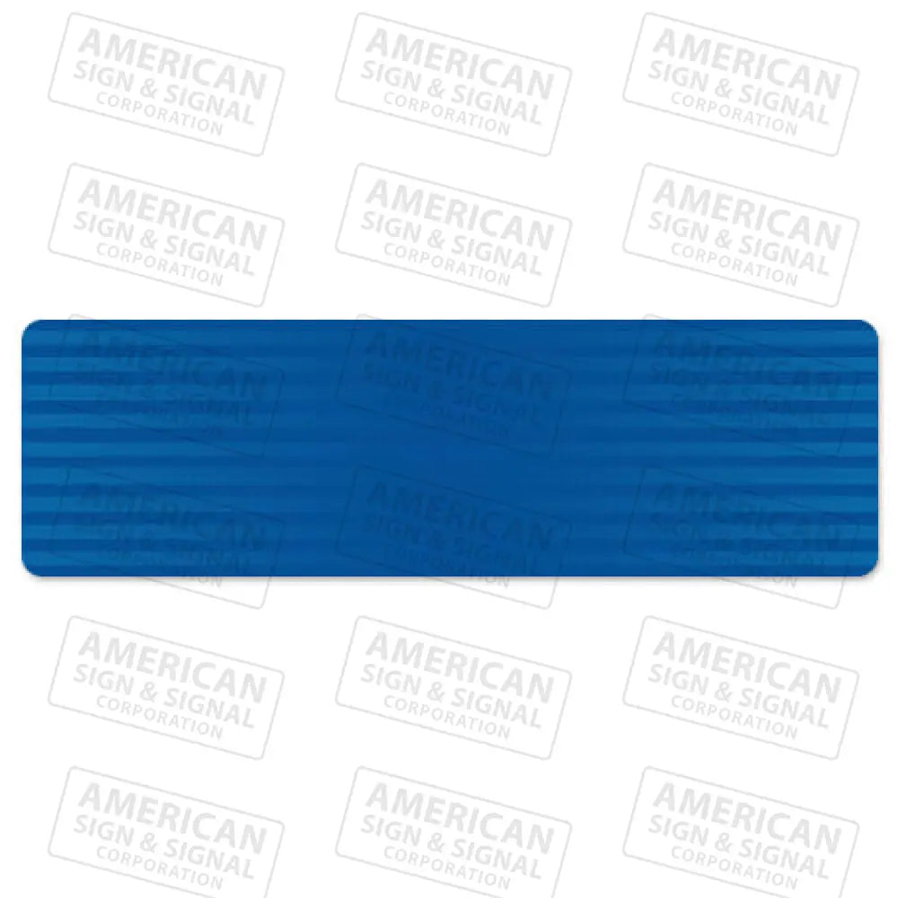 Street Name Sign Flat Bare Blanks 18’ X 6’ /.080’ 3M Hip Blue