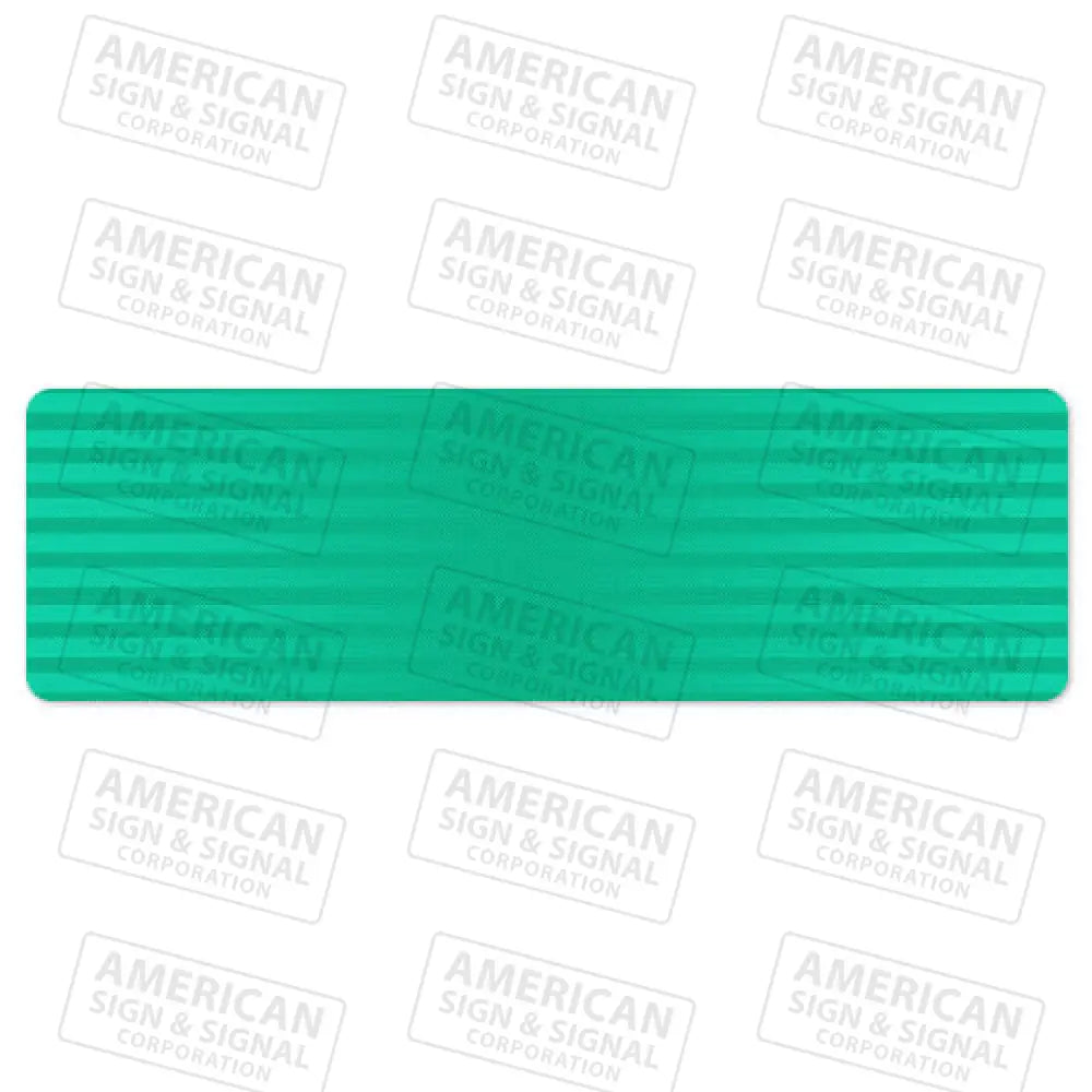 Street Name Sign Flat Bare Blanks 18’ X 6’ /.080’ 3M Hip Green