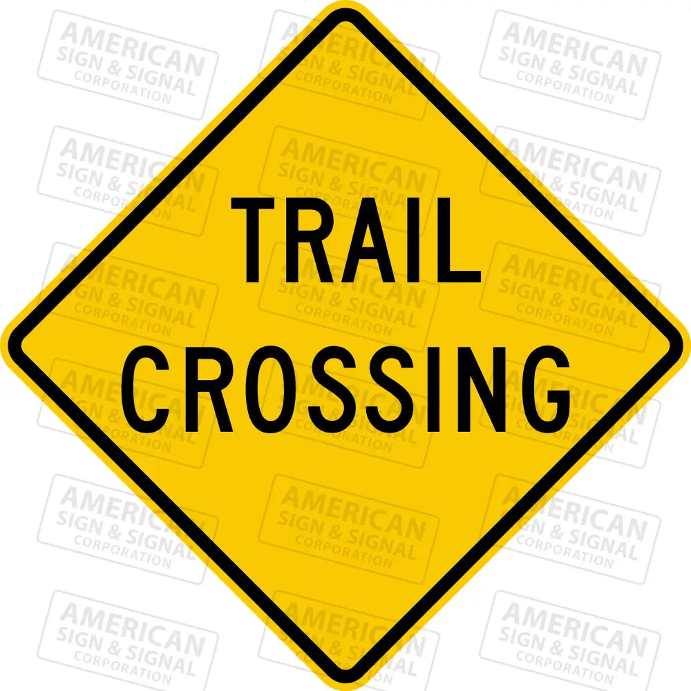 W11-15A Trail Crossing Warning