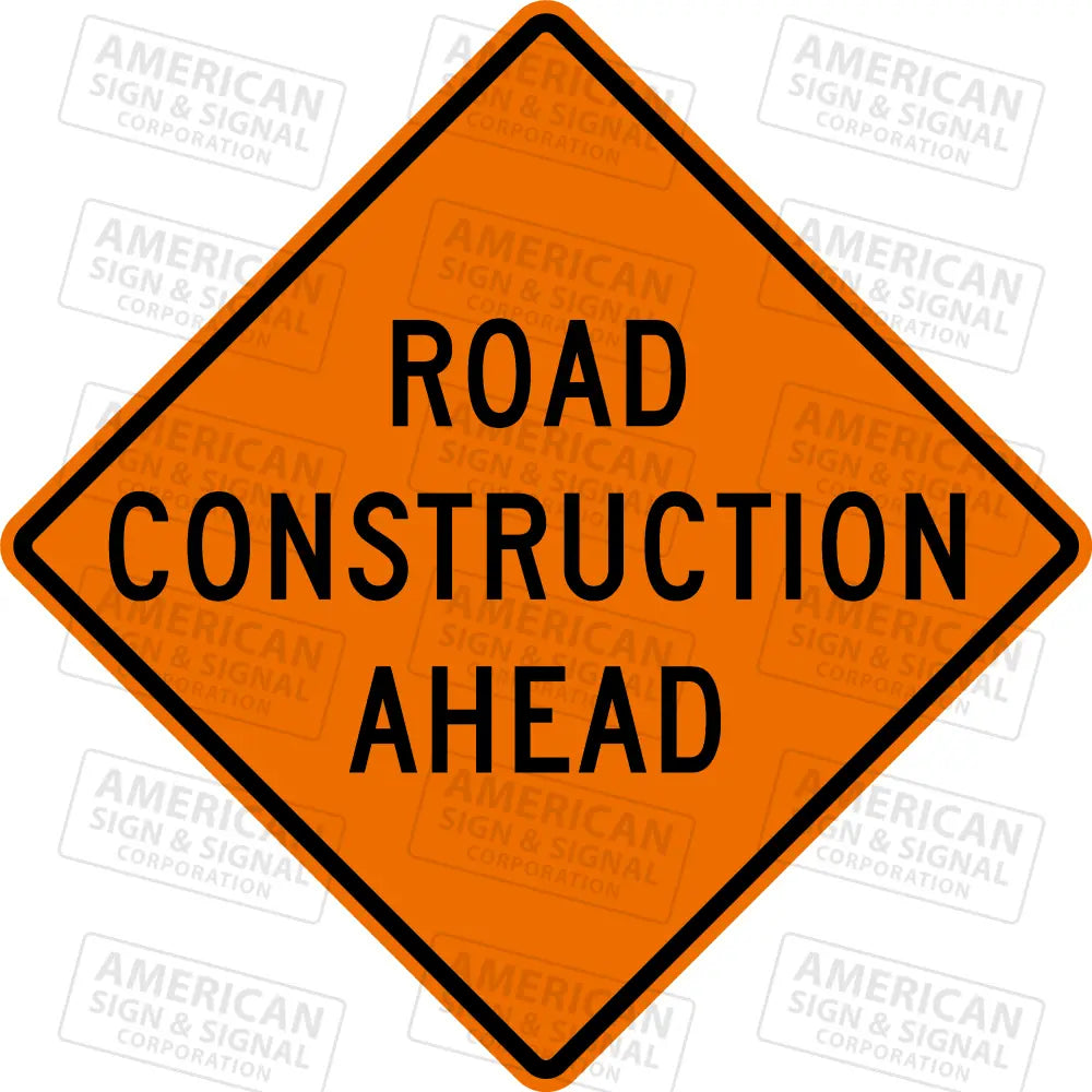 W20 - 1Z Road Construction Ahead Ttc Sign